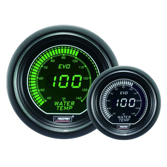 Prosport Digital Water Temperature Gauge 52mm 