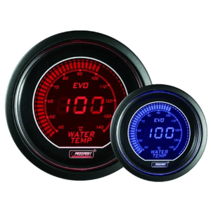 PROSPORT 52mm - Water temperature digital blue/red