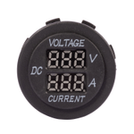 Voltage indicator and digital amperage