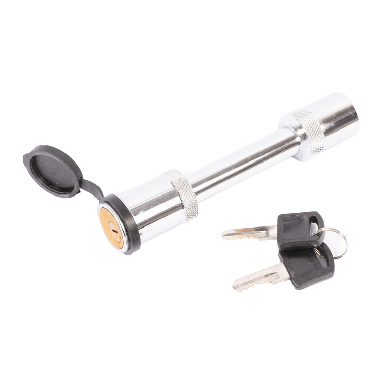 Receiver pin set with key lock for US tow hitch
