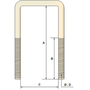 Leaf spring - Ironman U bolt