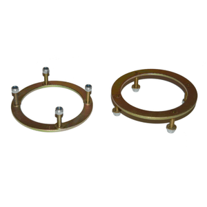 FRONT SHOCK TURRET SECURING RINGS - coil spring