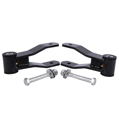 Extended heavy duty shackle
