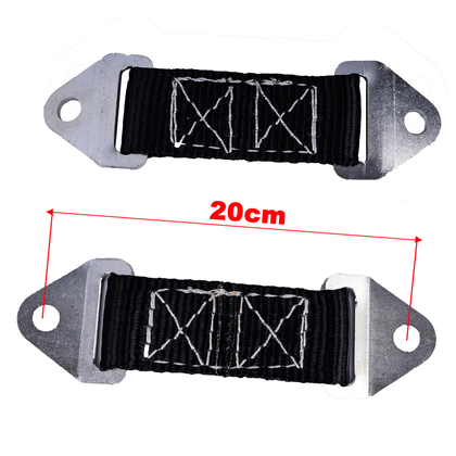 Suspension limiting straps - 20cm (pair)