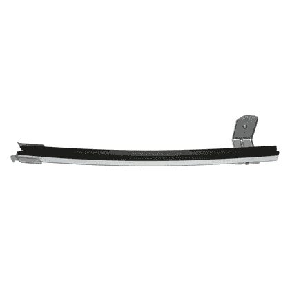 Door glass - slide channel