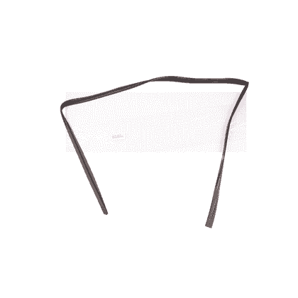 Door glass - slide channel