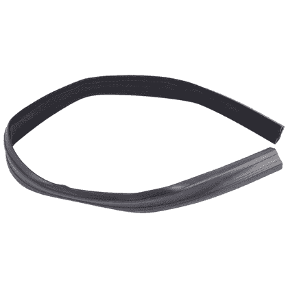 Door glass - slide channel