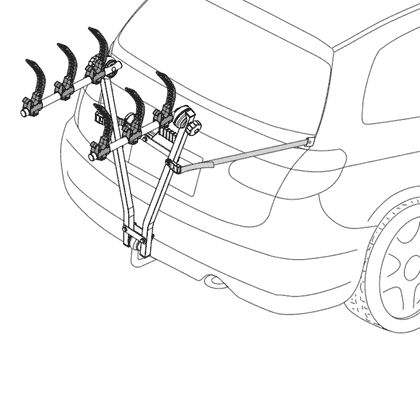 Tow bars - Bike rack