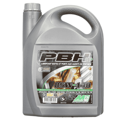Huile boite et pont Minerva - 85W140 API GL4/GL5