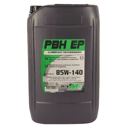Huile boite et pont Minerva - 85W140 API GL4/GL5