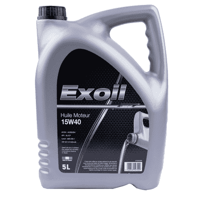Huile moteur Exoil - 15W40 A3/B3/B4