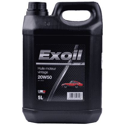 Huile moteur Exoil - 20W50 API SF