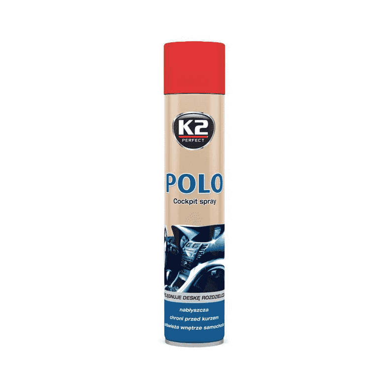 K2 - Nettoyant plastique intérieur - POLO COCKPIT Cerise 600 ML