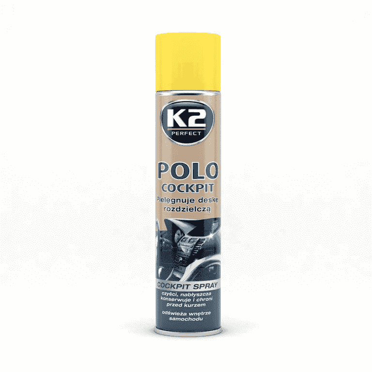 K2 - Nettoyant plastique intérieur - POLO COCKPIT Citron 600 ML