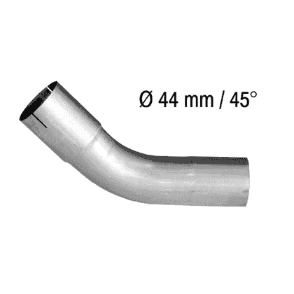 Tube coudés 45°