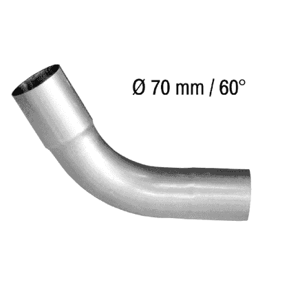 Tube coudés 60°