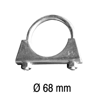 U-clamp M8 68mm