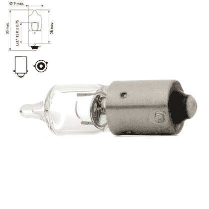 Luces - Bombillas - H6W - BAX9S - 12W 6W