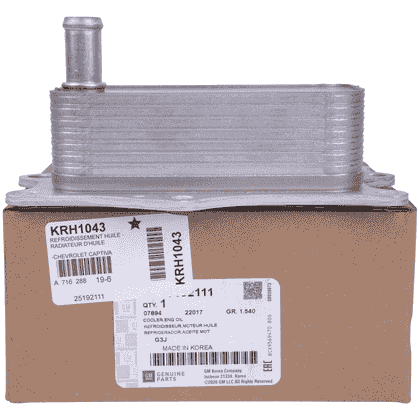 Oil cooling - oil radiator