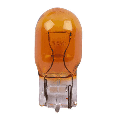 Luces - bombillas - Wedge - T20 - W3x16d - 12V 21W - ámbar