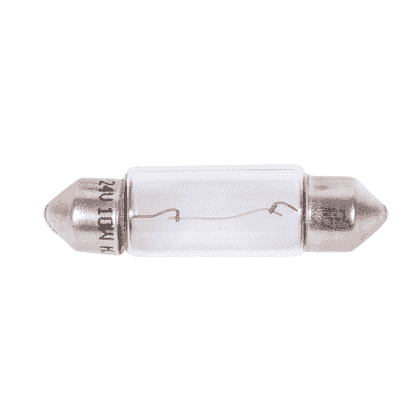 Lights - bulbs - Festoon 11X38 C10W - SV8,5 - 24V 10W