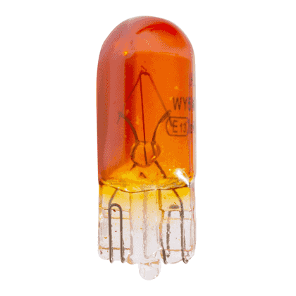 Luces - bombillas - Wedge - T10 - W2,1x9,5D - 12V 5W - ámbar