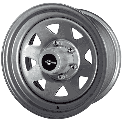 Llanta de acero Triangular 6x16 / 6x139.7 / +15/ Al 110