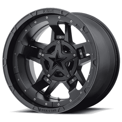 Jante alu - KMC XD 827 Black - 8x17 / 6x114.3 / +20 / Al72.6