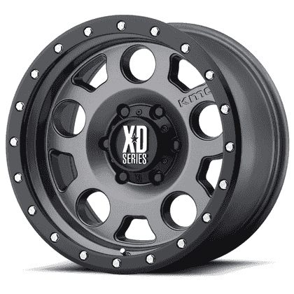 Jante alu - KMC XD126 Matte Gray 9x17 6x139.7 ET-12 CB106.25