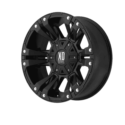 Jante alu - KMC XD 822 Black - 9x18 / 6x114.3 / +18 / Al66.1
