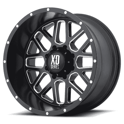 Jante alu - KMC XD 820 satin Black Grenade - 10x22/ 5x127 / -24