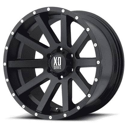 Jante alu - KMC XD 818 Black - 8x18 / 6x114.3 / +35 / Al66.1