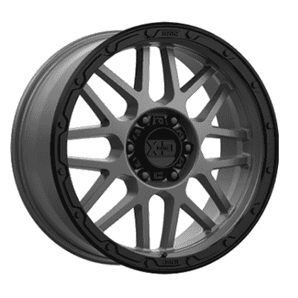 Jante alu KMC XD135 Grenade Matte Gray 9x17 6x139.7 ET18 CB106.25