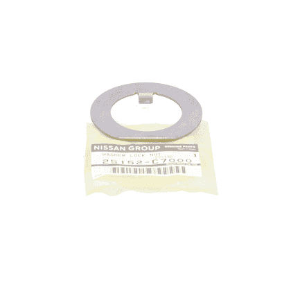 Wheel bearing - nut and locking ring