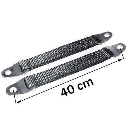 Suspension limiting straps - 40cm (pair) 