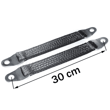 Suspension limiting straps - 30cm (pair)