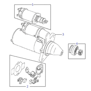 Motor de arranque - solenoide (relé)