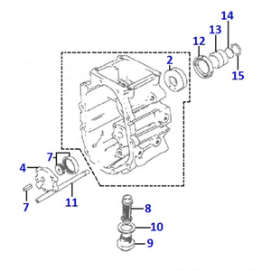 Housing - oil pump assembly