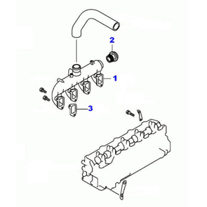 Inlet manifold - Overboost valve