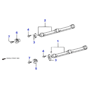 SEADOO GTI155 & SE '11-17 OEM BALANCE SHAFT Used [CS02-027