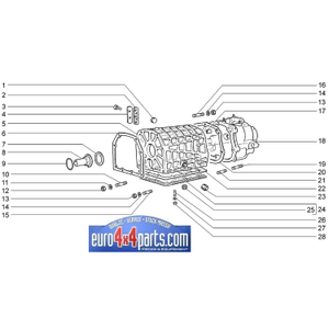 Manual transmission assembly - Gasket