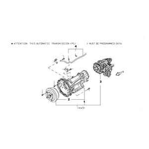 Automatic transmission - complete assembly