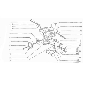 Carburettor - diaphragm DIAPHRAGM