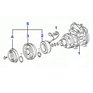 Air conditionning clutch kit