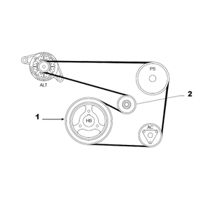 Belt - idler pulley