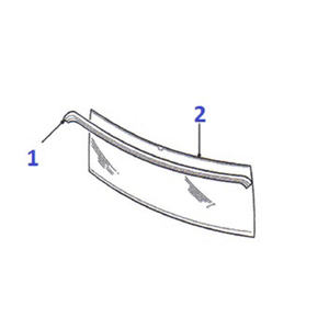 Windscreen - seal frame