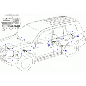 Air suspension - height sensor assembly