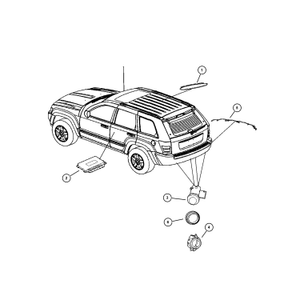 Bumper - parking aid sensor