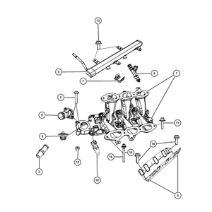 Inlet manifold - gasket