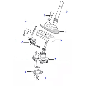 Gear lever - various parts
